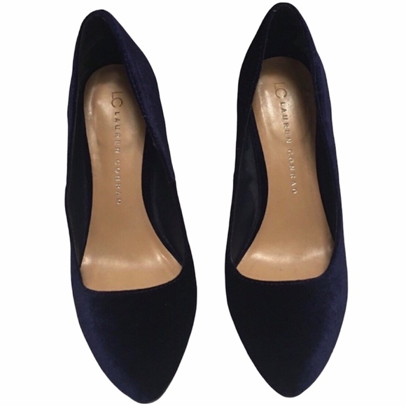Lauren Conrad Faux Suede Heels - Size 6.5 - Picture 1 of 5